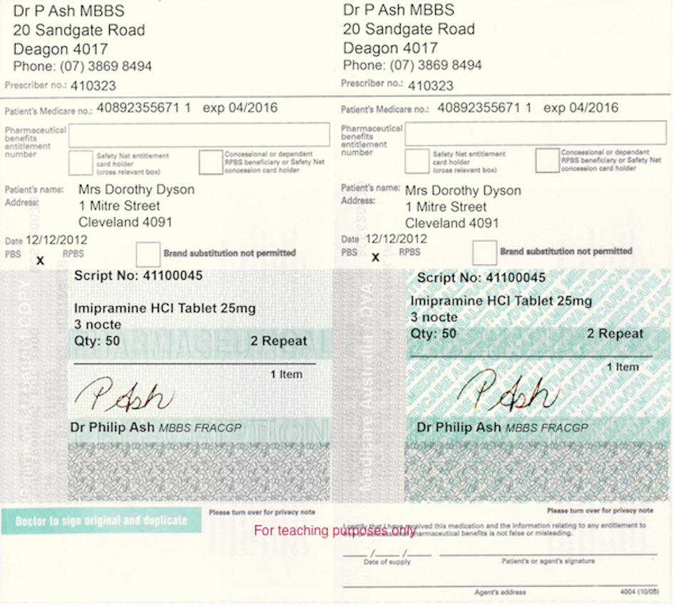 Requirements for prescribing and administering medicines